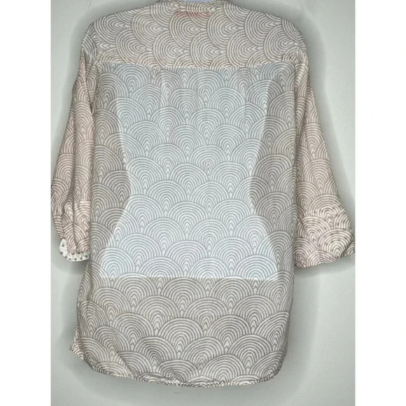 Oliphant 100% Cotton Pintuck Tunic SIZE S - Picture 2 of 6